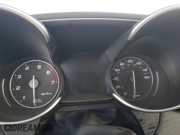 2019 Alfa Romeo Giulia Ti Sport with VIN ZARFANBN9K7603137, listed as a Copart auction lot 78446404 with 0 mi miles and Non Repairable. Bid and sale history available at carsss.com. Image 9.