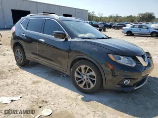 2016 Nissan Rogue SL with VIN 5N1AT2MT2GC732761, listed as a Copart auction lot 47031525 with 157,357 mi miles and Salvage Title. Bid and sale history available at carsss.com. Image 4.
