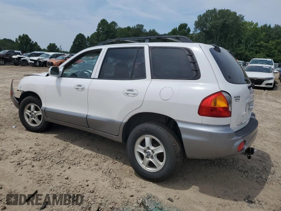 2003 Hyundai Santa Fe GLS with VIN KM8SC13D43U432684, listed as a Copart auction lot 65950054 with 0 mi miles and Salvage Title. Bid and sale history available at carsss.com. Image 2.