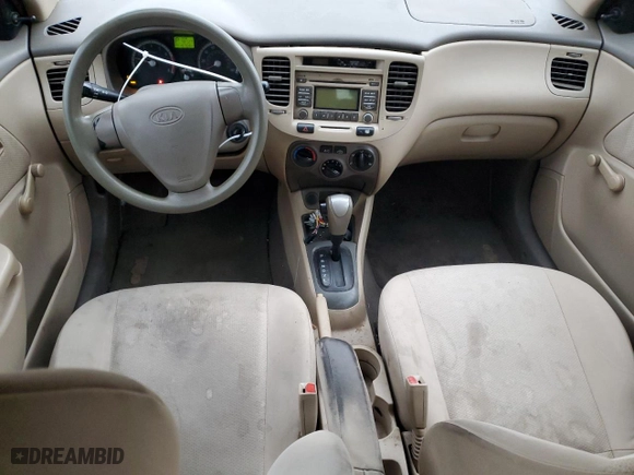 2009 Kia Rio SX with VIN KNADE223796524159, listed as a Copart auction lot 86185964 with 157,061 mi miles and Salvage Title. Bid and sale history available at carsss.com. Image 8.