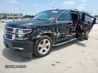 2015 Chevrolet Suburban z VIN 1GNSK8KC6FR702473, wystawiony jako Copart lot #58042995 z przebiegiem 170 513 mil mil oraz Szkoda całkowita • Salvage title. Historia ofert i sprzedaży dostępna na DreamBid. Obrazek 1.