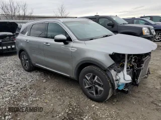 2022 Kia Sorento S with VIN KNDRG4LG3N5090659, listed as a Copart auction lot 46125235 with 50,448 mi miles and Salvage title. Bid and sale history available at DreamBid. Image 4.