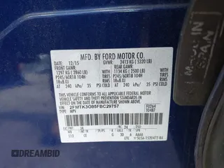 2015 Ford Edge SE with VIN 2FMTK3G95FBC29757, listed as a IAAI auction lot 42234661 with 178,276 mi miles and . Bid and sale history available at DreamBid. Image 9.