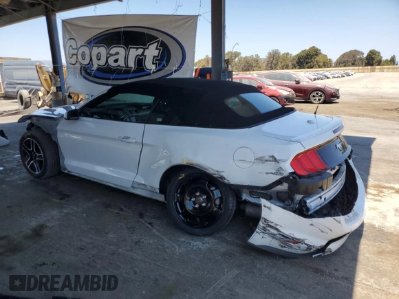 2022 Ford Mustang EcoBoost z VIN 1FATP8UH6N5124216, wystawiony jako Copart lot #64855615 z przebiegiem 58 577 mil mil oraz Szkoda całkowita • Salvage title. Historia ofert i sprzedaży dostępna na DreamBid. Obrazek 2.