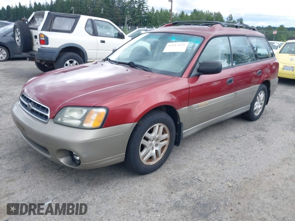 2002 Subaru Legacy Outback with VIN 4S3BH675826621816, listed as a IAAI auction lot 42613455 with 229,706 mi miles and . Bid and sale history available at DreamBid. Image 2.