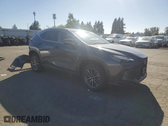 2022 Lexus NX with VIN JTJAKCEZ2N5000984, listed as a Copart auction lot 57164614 with 15,351 mi miles and Salvage Title. Bid and sale history available at carsss.com. Image 4.