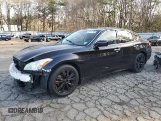 2011 Infiniti M37 with VIN JN1BY1AP6BM322353, listed as a Copart auction lot 49341275 with 133,048 mi miles and Salvage Title. Bid and sale history available at carsss.com. Image 1.