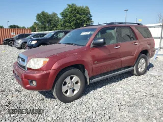 2007 Toyota 4Runner SR5 with VIN JTEZU14R078091014, listed as a Copart auction lot 52715985 with 198,154 mi miles and Non Repairable. Bid and sale history available at carsss.com. Image 1.