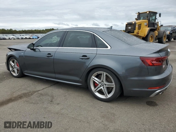 2018 Audi S4 Premium Plus with VIN WAUB4AF4XJA202043, listed as a Copart auction lot 72751834 with 70,760 mi miles and Salvage Title. Bid and sale history available at carsss.com. Image 2.