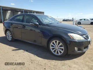 2010 Lexus IS 250 with VIN JTHCF5C26A2034695, listed as a Copart auction lot 56762115 with 134,866 mi miles and Salvage title. Bid and sale history available at DreamBid. Image 4.