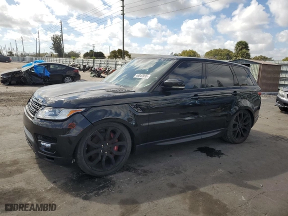 2014 Land Rover Range Rover Sport V8 Dynamic with VIN SALWR2EF1EA328837, listed as a Copart auction lot 44847835 with 78,659 mi miles and Clean Title. Bid and sale history available at carsss.com. Image 1.