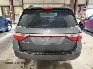 2013 Honda Odyssey Touring with VIN 5FNRL5H95DB012005, listed as a Copart auction lot 46259115 with 195,534 mi miles and Salvage Title. Bid and sale history available at carsss.com. Image 6.