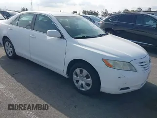 2007 Toyota Camry CE with VIN 4T1BE46K07U527965, listed as a IAAI auction lot 41869257 with 49,333 mi miles. Bid and sale history available at carsss.com. Image 1.