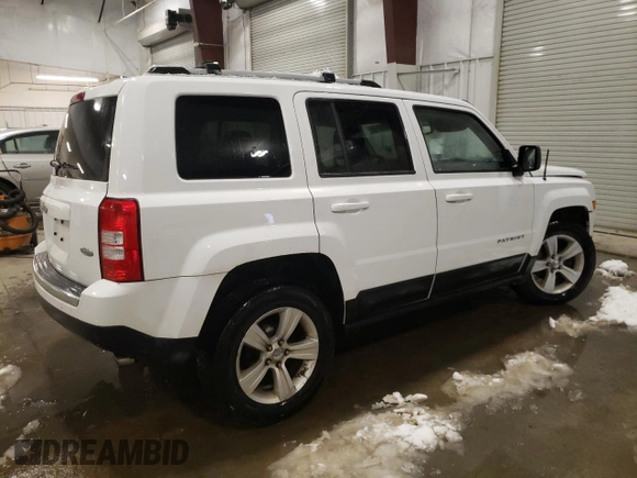 2011 Jeep Patriot Latitude X with VIN 1J4NF4GB2BD263910, listed as a Copart auction lot 84872014 with 162,067 mi miles and Salvage Title. Bid and sale history available at DreamBid. Image 3.