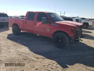 2011 Ford Super Duty F-250 SRW XL with VIN 1FT7W2AT1BEC01249, listed as a Copart auction lot 87486964 with 254,526 mi miles and Salvage Title. Bid and sale history available at carsss.com. Image 4.