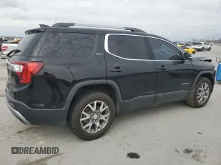 2021 GMC Acadia SLT with VIN 1GKKNMLS7MZ147596, listed as a Copart auction lot 49845235 with 34,977 mi miles and Salvage title. Bid and sale history available at DreamBid. Image 3.