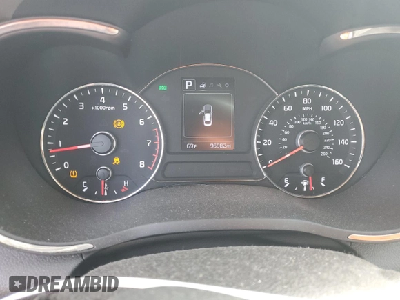 2018 Kia Forte LX with VIN 3KPFL4A71JE181719, listed as a Copart auction lot 44940655 with 96,982 mi miles and Salvage Title. Bid and sale history available at carsss.com. Image 9.
