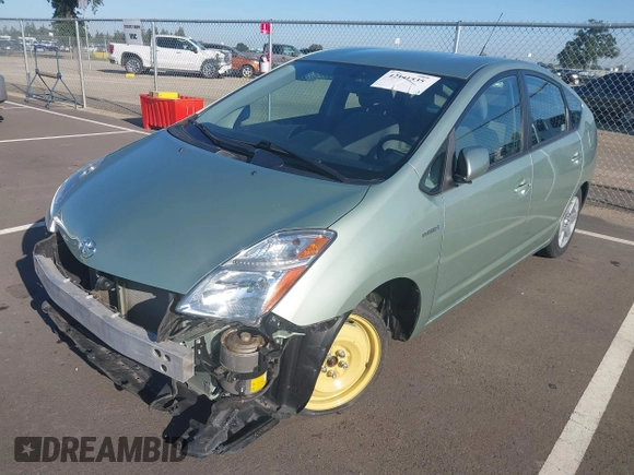 2009 Toyota Prius with VIN JTDKB20U597870574, listed as a IAAI auction lot 42141535 with 69,133 mi miles. Bid and sale history available at carsss.com. Image 2.