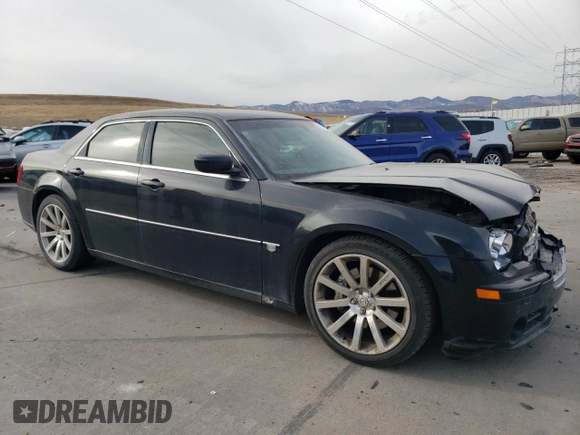 2006 Chrysler 300 C SRT8 with VIN 2C3LA73WX6H421400, listed as a Copart auction lot 48517725 with 168,374 mi miles and Non Repairable. Bid and sale history available at carsss.com. Image 4.