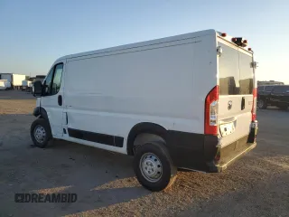 2023 Ram ProMaster Cargo with VIN 3C6LRVAG7PE585146, listed as a Copart auction lot 71391784 with 2,872 mi miles and Salvage Title. Bid and sale history available at DreamBid. Image 2.