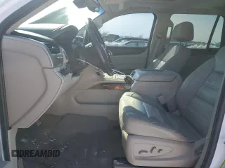 2017 GMC Yukon Denali with VIN 1GKS2CKJXHR168346, listed as a Copart auction lot 45666185 with 165,293 mi miles and Salvage Title. Bid and sale history available at carsss.com. Image 7.