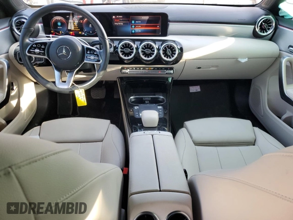 2022 Mercedes-Benz A 220 with VIN W1K3G4EB6NJ325513, listed as a Copart auction lot 45396145 with 49,115 mi miles and Salvage Title. Bid and sale history available at DreamBid. Image 8.