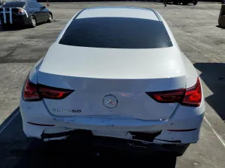 2022 Mercedes-Benz CLA with VIN W1K5J4GB6NN311479, listed as a Copart auction lot 48395845 with 28,343 mi miles and Salvage Title. Bid and sale history available at carsss.com. Image 6.