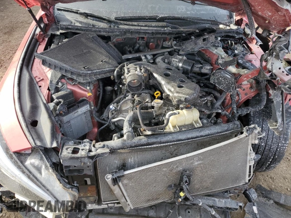 2020 Infiniti Q50 Red Sport 400 with VIN JN1FV7AR5LM660021, listed as a Copart auction lot 84025314 with 69,032 mi miles and Salvage Title. Bid and sale history available at carsss.com. Image 11.