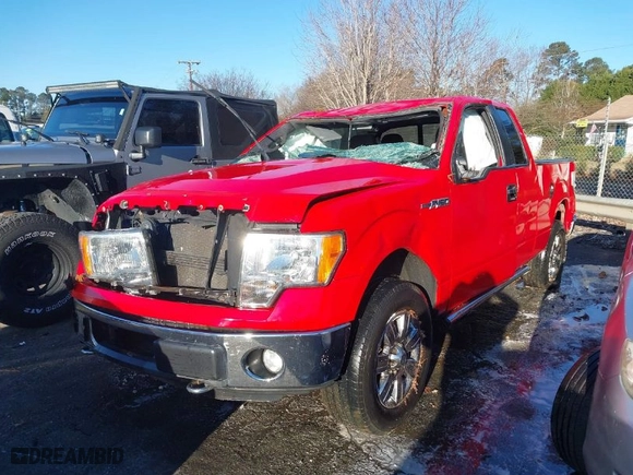 2011 Ford F-150 XL with VIN 1FTFX1EF1BFC16805, listed as a IAAI auction lot 41246877 with 180,073 mi miles. Bid and sale history available at carsss.com. Image 2.