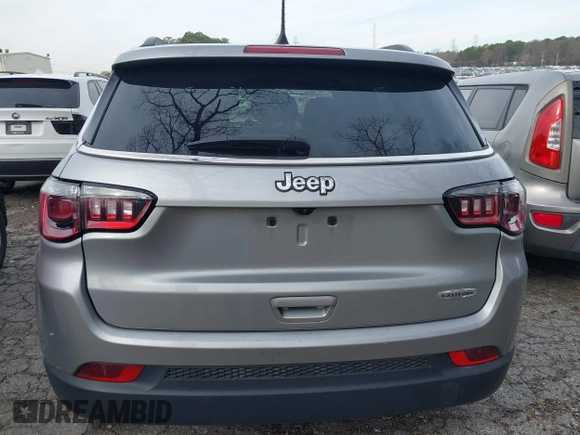 2022 Jeep Compass Latitude with VIN 3C4NJCBB9NT192399, listed as a IAAI auction lot 41598989 with 48,223 mi miles and . Bid and sale history available at carsss.com. Image 16.
