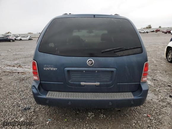 2004 Mercury Monterey Convenience with VIN 2MRDA20264BJ14212, listed as a Copart auction lot 78422034 with 185,483 mi miles and Salvage Title. Bid and sale history available at carsss.com. Image 6.