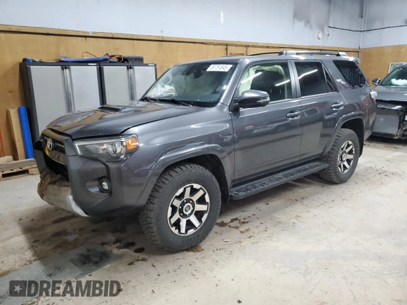 2021 Toyota 4Runner TRD Off Road Premium with VIN JTERU5JR1M5841349, listed as a Copart auction lot 59751845 with 44,696 mi miles and Clean title. Bid and sale history available at DreamBid. Image 1.