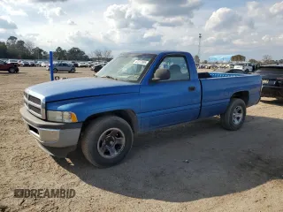 1998 Dodge 1500 with VIN 3B7HC16Y2WM249256, listed as a Copart auction lot 47277555 with 164,352 mi miles and Salvage Title. Bid and sale history available at DreamBid. Image 1.