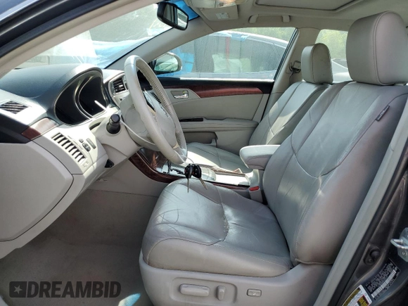 2012 Toyota Avalon with VIN 4T1BK3DB9CU461447, listed as a Copart auction lot 50149765 with 102,252 mi miles and Salvage Title. Bid and sale history available at carsss.com. Image 7.