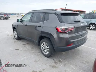 2018 Jeep Compass Sport с VIN 3C4NJCAB9JT489149, выставлен на аукционе IAAI как лот 42025904 с пробегом 87 099 миль миль и . История ставок и продаж доступна на DreamBid. Изображение 3.