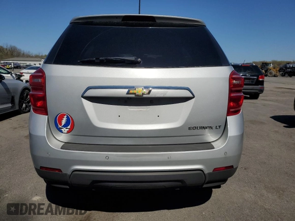 2016 Chevrolet Equinox LT with VIN 2GNFLFEKXG6174049, listed as a Copart auction lot 53293295 with 149,622 mi miles and Salvage Title. Bid and sale history available at carsss.com. Image 6.