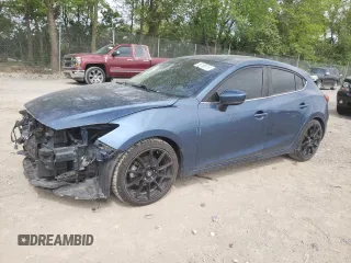 2018 Mazda 3 Grand Touring z VIN 3MZBN1M32JM272016, wystawiony jako Copart lot #56188915 z przebiegiem 67 194 mil mil oraz Szkoda całkowita • Salvage title. Historia ofert i sprzedaży dostępna na DreamBid. Obrazek 1.