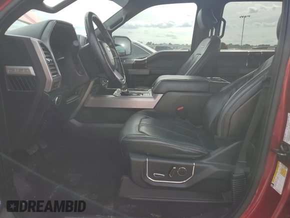 2017 Ford F-150 XL with VIN 1FTEW1EG6HFB89083, listed as a Copart auction lot 56287735 with Not provided miles and Salvage title. Bid and sale history available at DreamBid. Image 7.