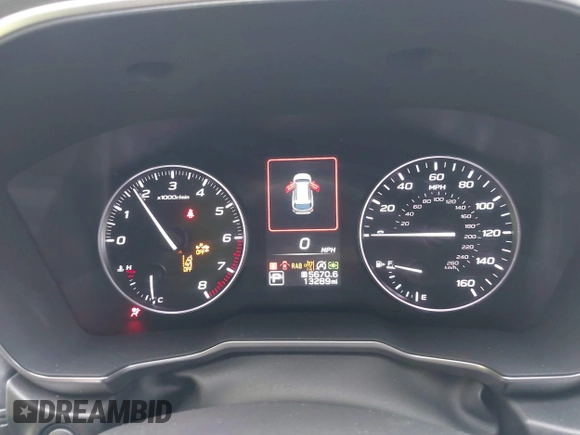 2024 Subaru Outback Touring with VIN 4S4BTAPC6R3279323, listed as a IAAI auction lot 41471663 with 13,289 mi miles and . Bid and sale history available at DreamBid. Image 7.