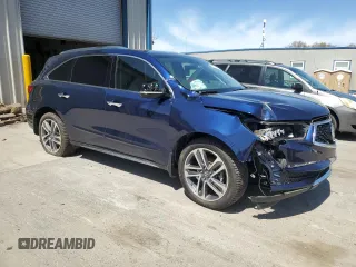 2018 Acura MDX Advance with VIN 5J8YD4H8XJL004325, listed as a Copart auction lot 55131815 with 63,306 mi miles and Salvage title. Bid and sale history available at DreamBid. Image 4.