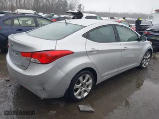 2012 Hyundai Elantra GLS with VIN KMHDH4AE6CU448280, listed as a IAAI auction lot 41548514 with 211,089 mi miles. Bid and sale history available at carsss.com. Image 4.
