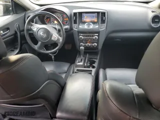 2009 Nissan Maxima 3.5 SV with VIN 1N4AA51E09C837485, listed as a Copart auction lot 48993005 with 152,242 mi miles and Salvage Title. Bid and sale history available at carsss.com. Image 8.