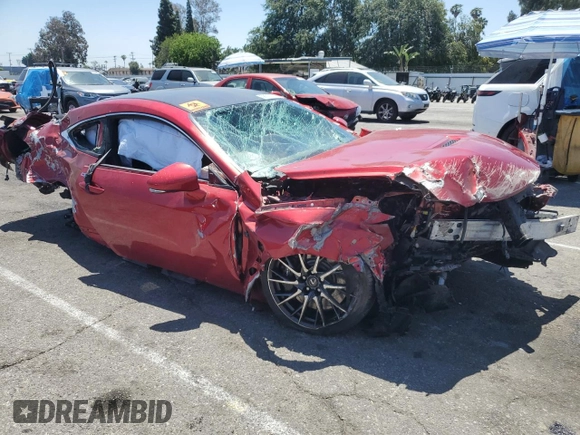 2015 Lexus RC F with VIN JTHHP5BC9F5002777, listed as a Copart auction lot 58022575 with 98,235 mi miles and Salvage title. Bid and sale history available at DreamBid. Image 4.