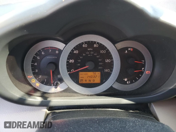 2006 Toyota RAV4 with VIN JTMZD33V465026181, listed as a Copart auction lot 53166895 with 140,321 mi miles and Clean Title. Bid and sale history available at carsss.com. Image 9.