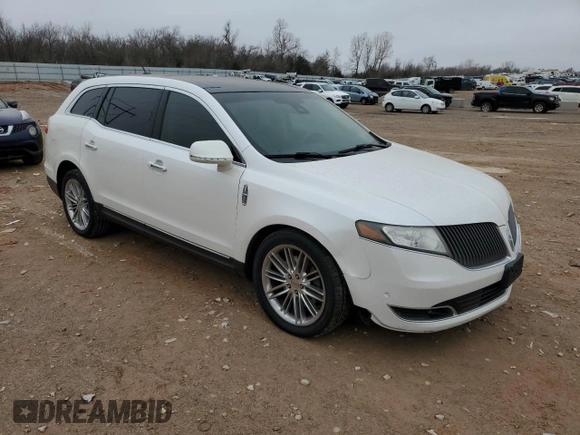 2013 Lincoln MKT EcoBoost with VIN 2LMHJ5AT0DBL57513, listed as a Copart auction lot 47418365 with 100,372 mi miles and Clean Title. Bid and sale history available at carsss.com. Image 4.