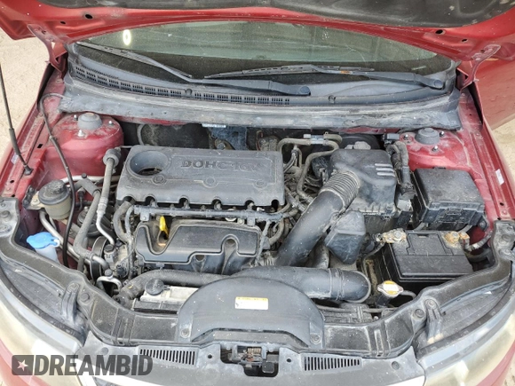 2011 Kia Forte EX with VIN KNAFU4A29B5418470, listed as a Copart auction lot 61144774 with 151,601 mi miles and Salvage Title. Bid and sale history available at carsss.com. Image 11.