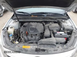 2013 Kia Optima LX with VIN KNAGM4A75D5310401, listed as a IAAI auction lot 41959774 with 198,339 mi miles. Bid and sale history available at carsss.com. Image 10.