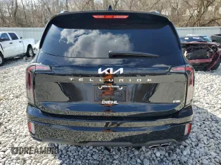 2024 Kia Telluride EX X-Line z VIN 5XYP3DGCXRG541965, wystawiony jako Copart lot #50863405 z przebiegiem 12 496 mil mil oraz Szkoda całkowita • Salvage title. Historia ofert i sprzedaży dostępna na DreamBid. Obrazek 6.