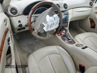 2006 Mercedes-Benz CLK-Class 3.5L with VIN WDBTK56H16F188453, listed as a Copart auction lot 74019644 with 137,860 mi miles and Salvage Title. Bid and sale history available at carsss.com. Image 8.