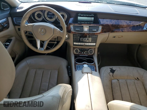 2014 Mercedes-Benz CLS 550 with VIN WDDLJ7DBXEA126050, listed as a Copart auction lot 56067615 with 126,516 mi miles and Clean title. Bid and sale history available at DreamBid. Image 8.